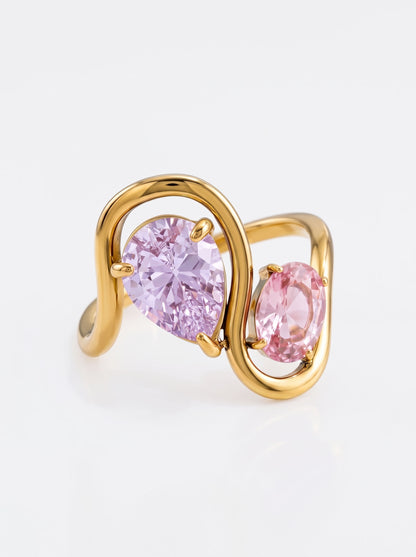 Athena Birthstone Pinky Ring